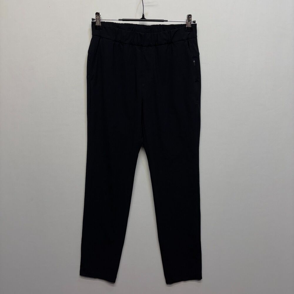 Vuori Women Mile Ankle Pant Size Small Long Inseam 29" Black C117 -1